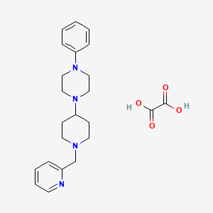 1-phenyl-4-[1-(2-pyridinylmethyl)-4-piperidinyl]piperazine oxalate