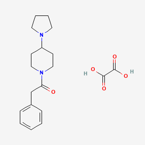 1-(phenylacetyl)-4-(1-pyrrolidinyl)piperidine oxalate