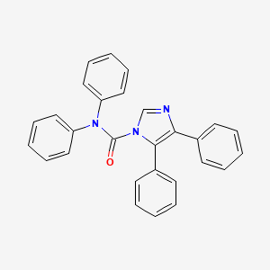 N,N,4,5-tetraphenyl-1H-imidazole-1-carboxamide