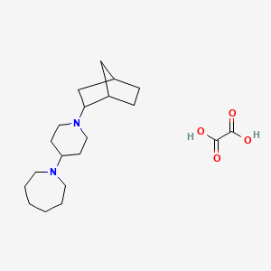 1-(1-bicyclo[2.2.1]hept-2-yl-4-piperidinyl)azepane oxalate