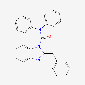 2-benzyl-N,N-diphenyl-1H-benzimidazole-1-carboxamide