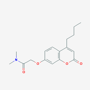 2-[(4-butyl-2-oxo-2H-chromen-7-yl)oxy]-N,N-dimethylacetamide