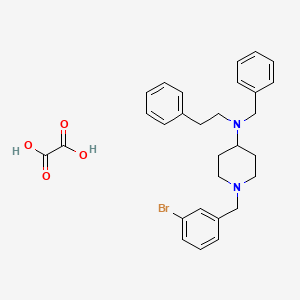 N-benzyl-1-(3-bromobenzyl)-N-(2-phenylethyl)-4-piperidinamine oxalate