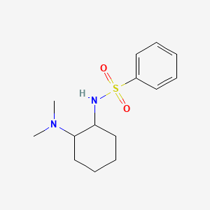 N-[2-(dimethylamino)cyclohexyl]benzenesulfonamide