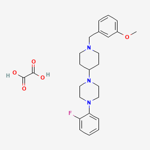 1-(2-fluorophenyl)-4-[1-(3-methoxybenzyl)-4-piperidinyl]piperazine oxalate