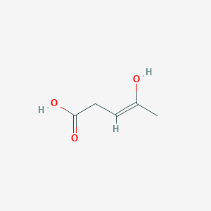 (Z)-4-hydroxypent-3-enoic Acid
