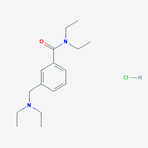 3-[(diethylamino)methyl]-N,N-diethylbenzamide hydrochloride