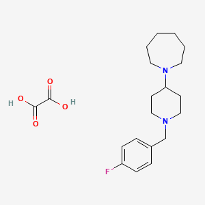 1-[1-(4-fluorobenzyl)-4-piperidinyl]azepane oxalate