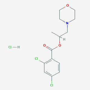 1-methyl-2-(4-morpholinyl)ethyl 2,4-dichlorobenzoate hydrochloride