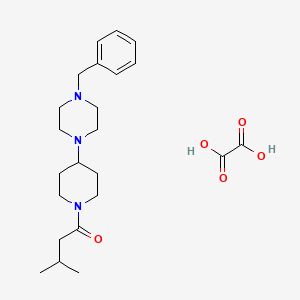 1-benzyl-4-[1-(3-methylbutanoyl)-4-piperidinyl]piperazine oxalate