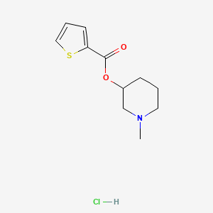 1-methyl-3-piperidinyl 2-thiophenecarboxylate hydrochloride