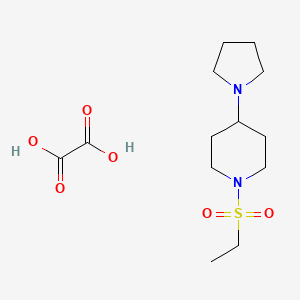 1-(ethylsulfonyl)-4-(1-pyrrolidinyl)piperidine oxalate