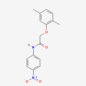 2-(2,5-dimethylphenoxy)-N-(4-nitrophenyl)acetamide