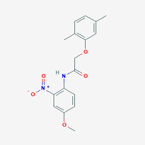 2-(2,5-dimethylphenoxy)-N-(4-methoxy-2-nitrophenyl)acetamide