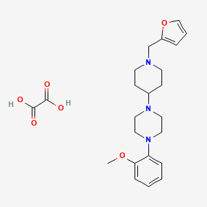 1-[1-(2-furylmethyl)-4-piperidinyl]-4-(2-methoxyphenyl)piperazine oxalate