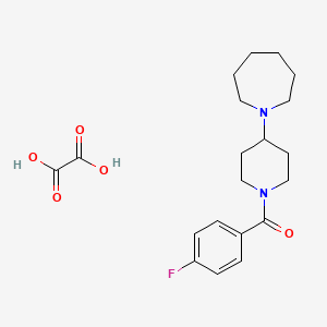 1-[1-(4-fluorobenzoyl)-4-piperidinyl]azepane oxalate