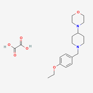 4-[1-(4-ethoxybenzyl)-4-piperidinyl]morpholine oxalate