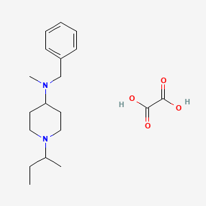 N-benzyl-1-sec-butyl-N-methyl-4-piperidinamine oxalate