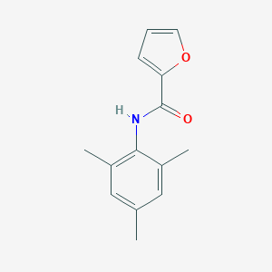 molecular formula C14H15NO2 B397396 N-mesityl-2-furamide 