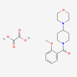 4-[1-(2-methoxybenzoyl)-4-piperidinyl]morpholine oxalate