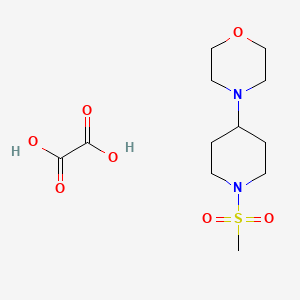 4-[1-(methylsulfonyl)-4-piperidinyl]morpholine oxalate