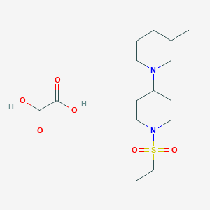 1'-(ethylsulfonyl)-3-methyl-1,4'-bipiperidine oxalate