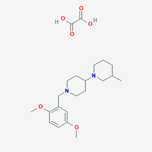 1'-(2,5-dimethoxybenzyl)-3-methyl-1,4'-bipiperidine oxalate