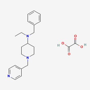 N-benzyl-N-ethyl-1-(4-pyridinylmethyl)-4-piperidinamine oxalate