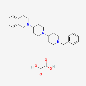 1'-benzyl-4-(3,4-dihydro-2(1H)-isoquinolinyl)-1,4'-bipiperidine oxalate