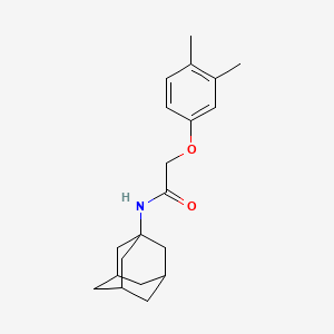 molecular formula C20H27NO2 B3974674 N-1-adamantyl-2-(3,4-dimethylphenoxy)acetamide 