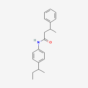 N-(4-sec-butylphenyl)-3-phenylbutanamide