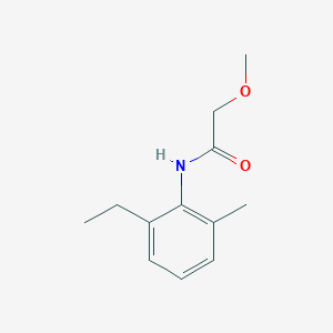 molecular formula C12H17NO2 B3974872 N-(2-ethyl-6-methylphenyl)-2-methoxyacetamide 