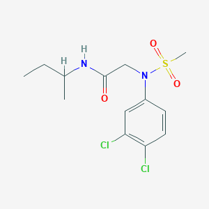 N~1~-(sec-butyl)-N~2~-(3,4-dichlorophenyl)-N~2~-(methylsulfonyl)glycinamide