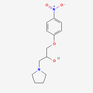 1-(4-nitrophenoxy)-3-(1-pyrrolidinyl)-2-propanol