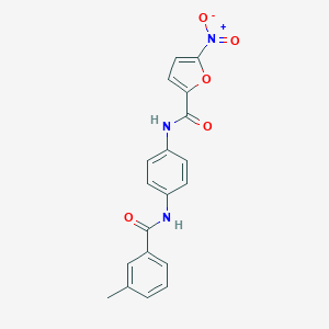 5-nitro-N-{4-[(3-methylbenzoyl)amino]phenyl}-2-furamide
