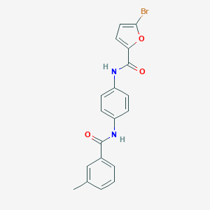 5-bromo-N-{4-[(3-methylbenzoyl)amino]phenyl}-2-furamide