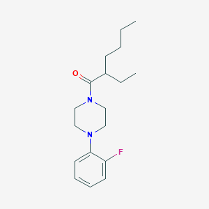 1-(2-ethylhexanoyl)-4-(2-fluorophenyl)piperazine