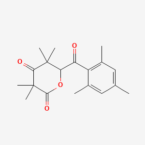 6-(mesitylcarbonyl)-3,3,5,5-tetramethyldihydro-2H-pyran-2,4(3H)-dione