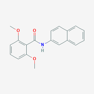 molecular formula C19H17NO3 B397540 2,6-dimethoxy-N-(2-naphthyl)benzamide 