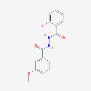 N'-(2-iodobenzoyl)-3-methoxybenzohydrazide