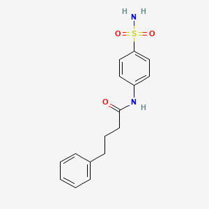 N-[4-(aminosulfonyl)phenyl]-4-phenylbutanamide