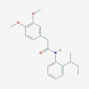 N-(2-sec-butylphenyl)-2-(3,4-dimethoxyphenyl)acetamide