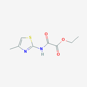 ethyl [(4-methyl-1,3-thiazol-2-yl)amino](oxo)acetate