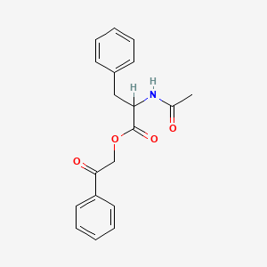 2-oxo-2-phenylethyl N-acetylphenylalaninate
