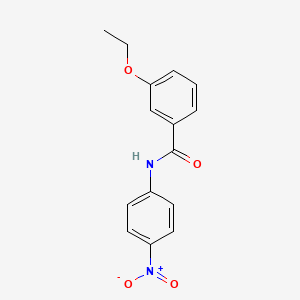 molecular formula C15H14N2O4 B3976086 3-ethoxy-N-(4-nitrophenyl)benzamide 