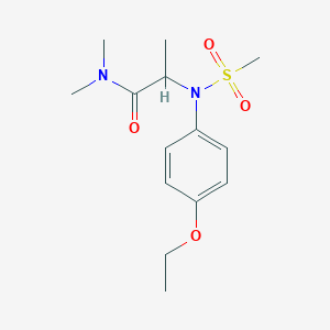 N~2~-(4-ethoxyphenyl)-N~1~,N~1~-dimethyl-N~2~-(methylsulfonyl)alaninamide