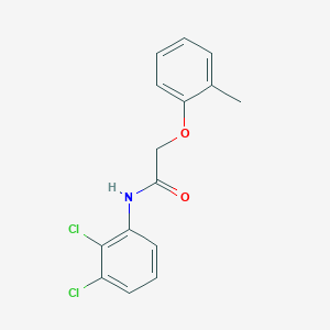 molecular formula C15H13Cl2NO2 B397673 N-(2,3-dichlorophenyl)-2-(2-methylphenoxy)acetamide 
