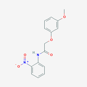 2-(3-methoxyphenoxy)-N-(2-nitrophenyl)acetamide