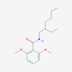 molecular formula C17H27NO3 B3976930 N-(2-ethylhexyl)-2,6-dimethoxybenzamide 