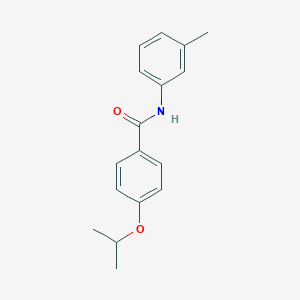 molecular formula C17H19NO2 B397727 4-isopropoxy-N-(3-methylphenyl)benzamide 